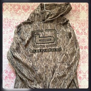 Banded Men’s Camo Hooded Pullover Jacket - Brown